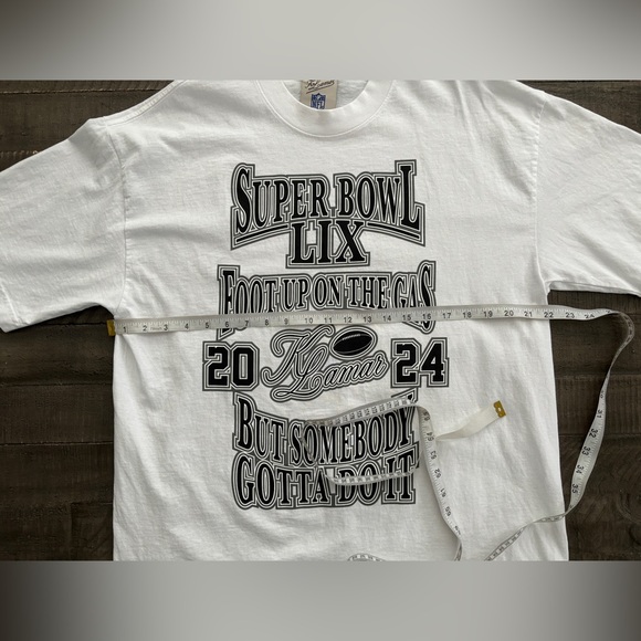 Kendrick Lamar x Willy Chavarria Super Bowl LIX T-shirt Large - Picture 8 of 12